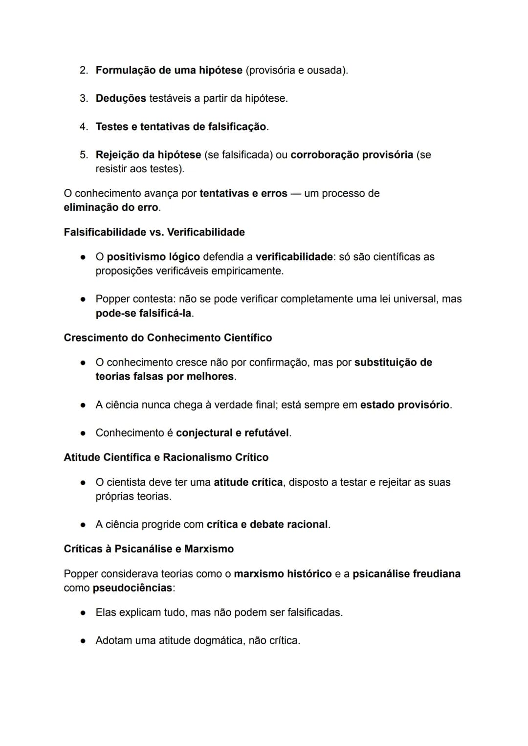 Karl Popper- Filosofia da Ciência
Contexto Filosófico
Popper insere-se no racionalismo crítico e foi uma figura central na crítica ao
positi