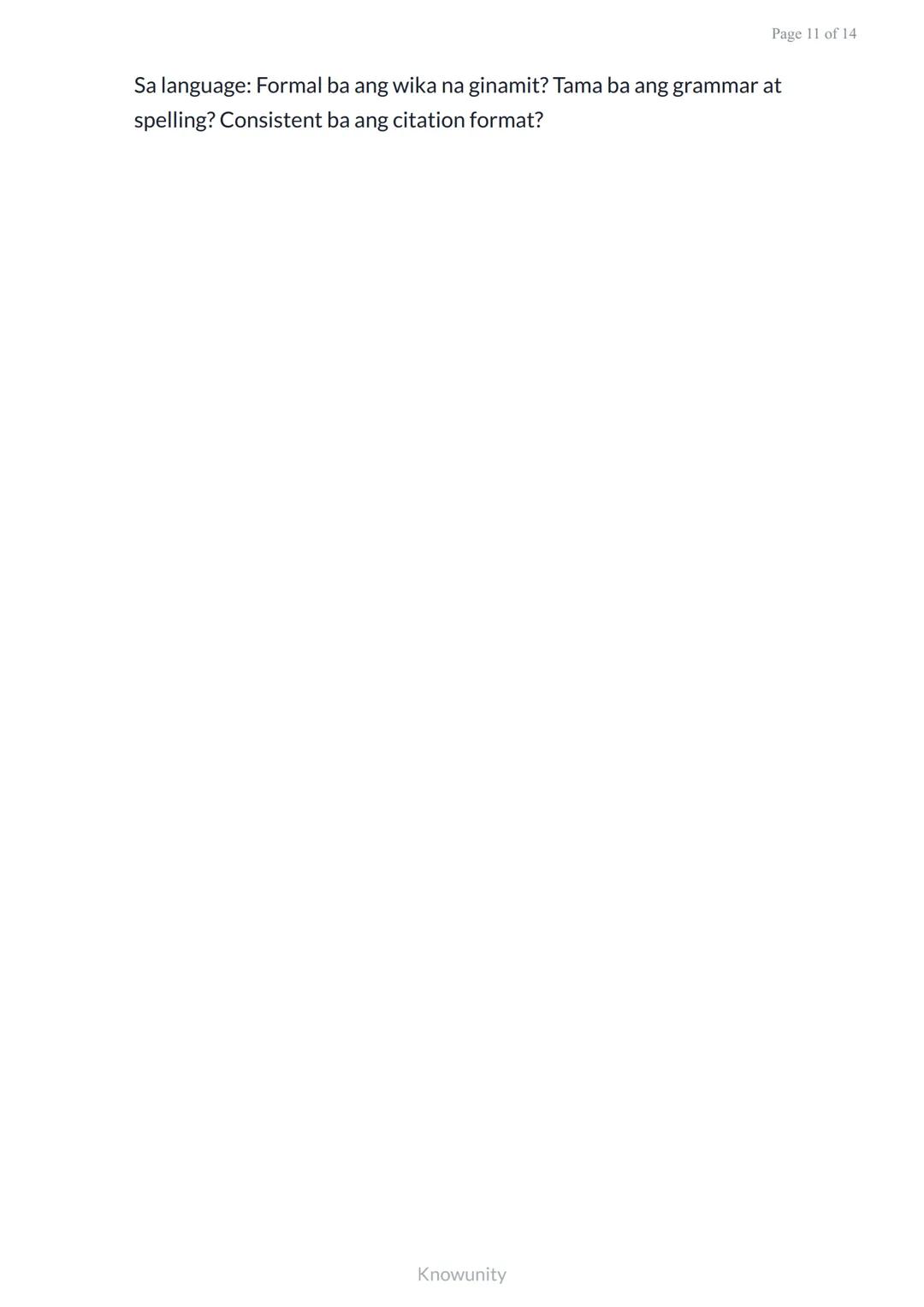 # Pag-unawa sa Akademikong Diskurso: Katangian ng Akademikong Pagsulat
Pag-aaral ng mga katangian at elemento ng akademikong pagsulat
## M