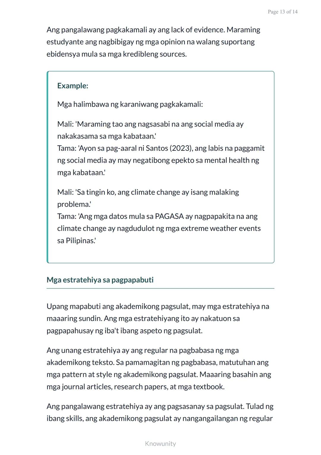 # Pag-unawa sa Akademikong Diskurso: Katangian ng Akademikong Pagsulat
Pag-aaral ng mga katangian at elemento ng akademikong pagsulat
## M