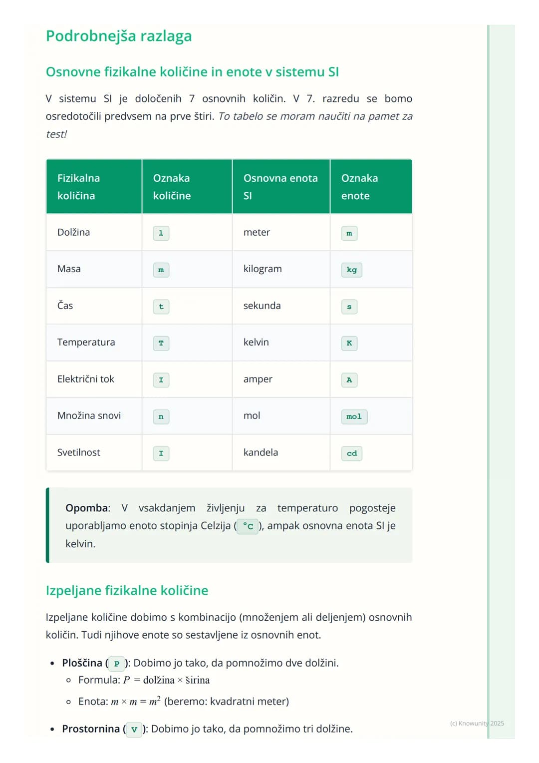 # Fizikalne količine in enote
Uvod v fizikalne količine in enote
V fiziki poskušamo razumeti in opisati svet okoli nas. Da bi bili natančn