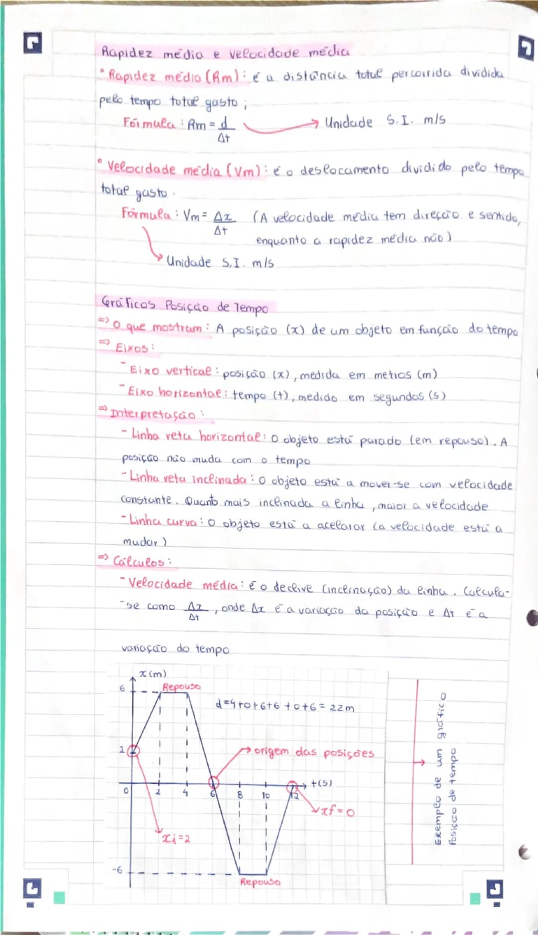 # Fisica-Quimica 9 ano
## Movimento e Repouso
- Movimento: é a alteração da posiçcio ao longo do tempo, por exemplo, um carro a andar na es