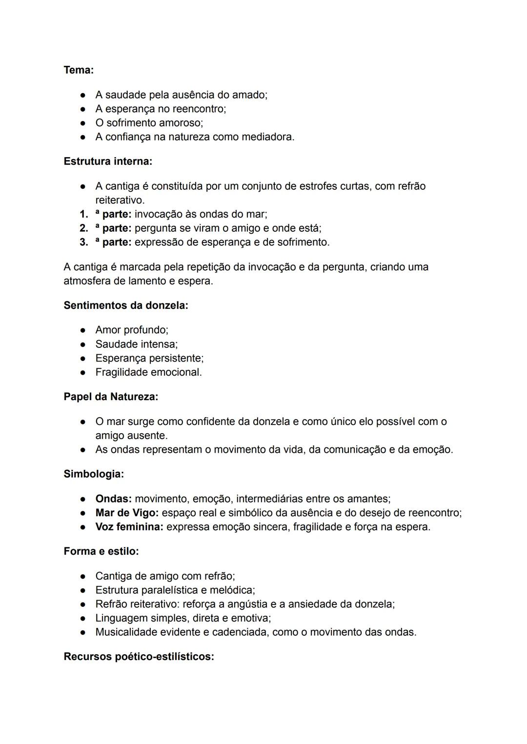 # Análise das Cantigas de Amigo:
"Sedia-m'eu na ermida de San Simion"
Assunto:
A cantiga relata a experiência de uma donzela jovem e bela