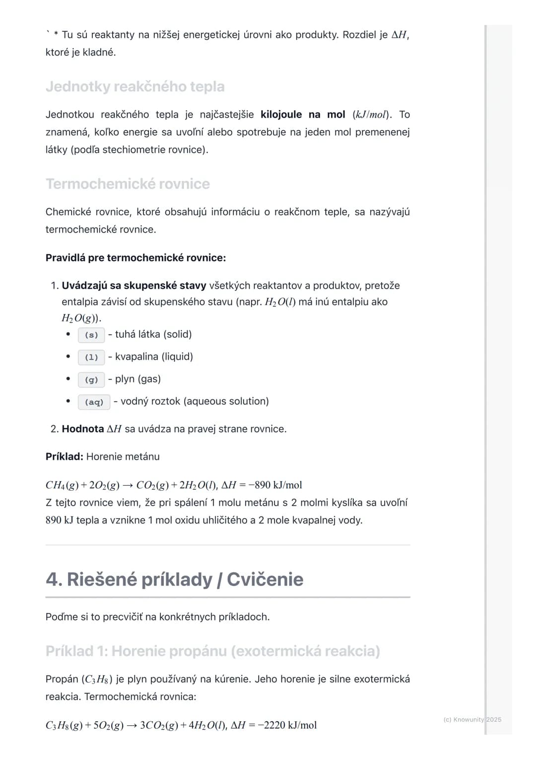 # Reakčné teplo (entalpia)
1. Prehľad a úvod
Takže, entalpia a reakčné teplo... Toto je dosť dôležitá téma v chémii, hlavne
keď chceme poc