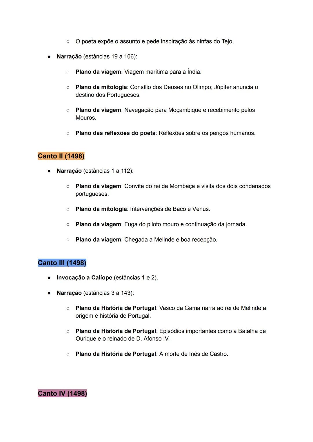 LUÍS DE CAMÕES - Os Lusiadas
1. Natureza e Estrutura de Os Lusíadas
❖ Características gerais:
• Género literário: Epopeia, inspirado por Hom