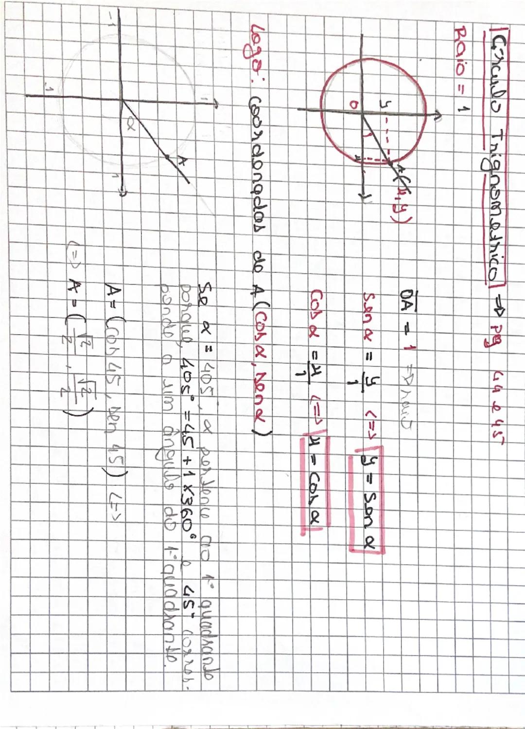 Trigonometria do triângulo retângulo
A
4
18+ B = 90°
B=90-2
Razões Trignometricas
Sena = cajelo oposto
hip
cosx = cadeto adjaconte
hip
tana