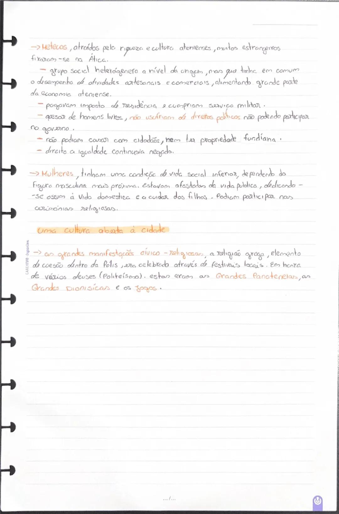 # O Modelo Ateniense
Módulo 1
A democracia Antiga
Um mundo de cidades estado
→ A grácia não era um espaço unificado. Esta dividia-se em c