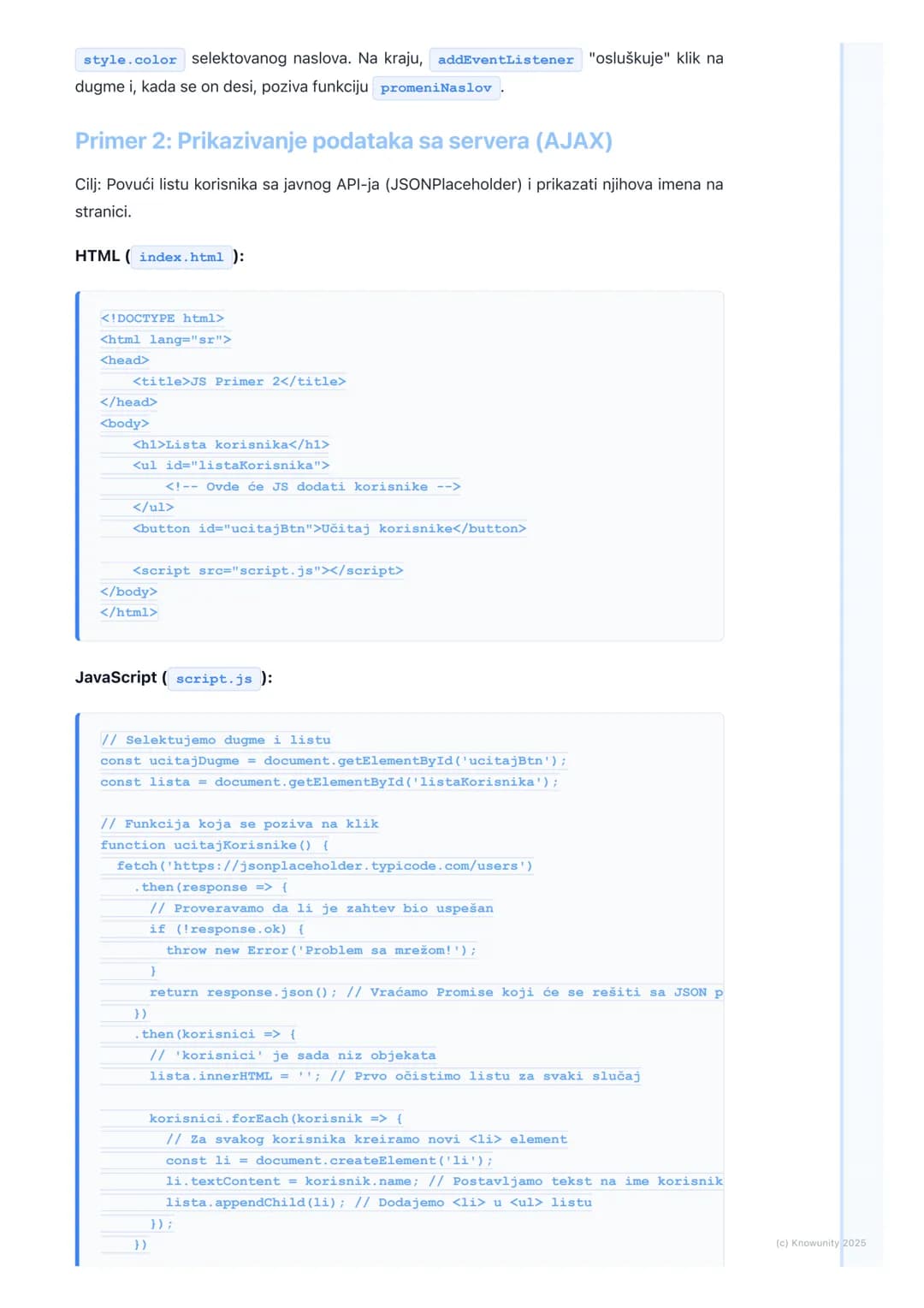 # JavaScript (klijentska strana)
Uvod u JavaScript na klijentskoj strani
JavaScript (JS) je programski jezik koji se izvršava u veb pregle