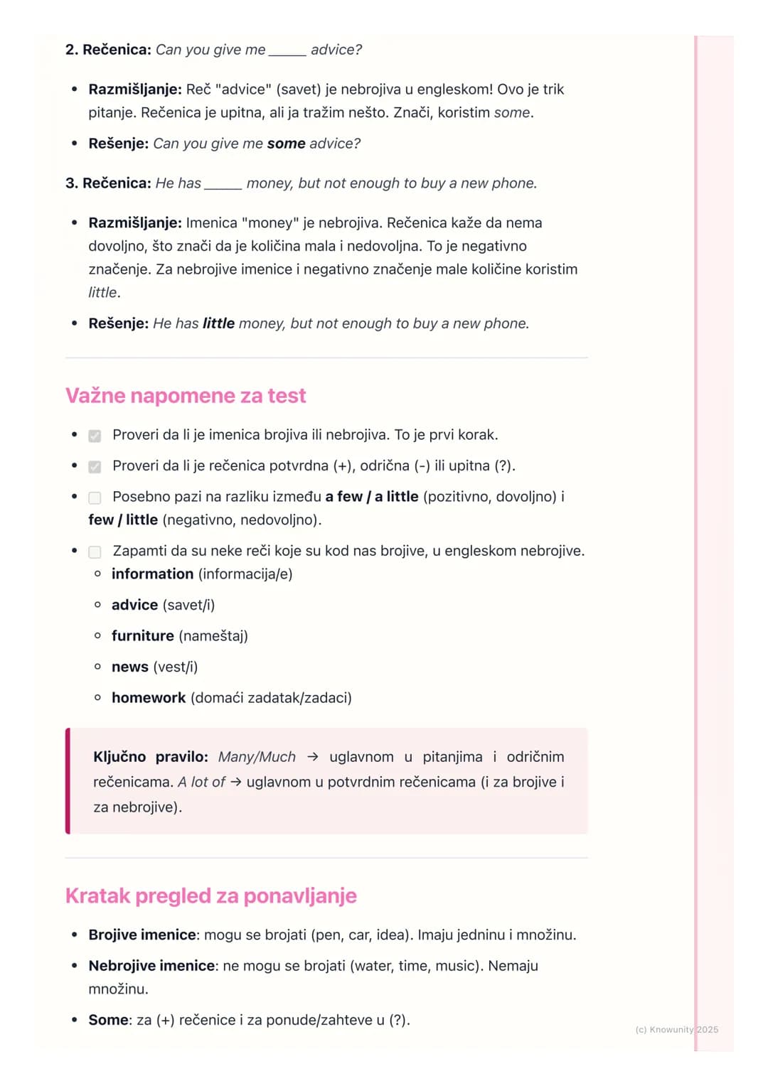 # Imenice i odrednice (Nouns
and Quantifiers)
Uvod u imenice i odrednice
Ovo je ponavljanje gradiva o imenicama, ali i učenje novih reči k