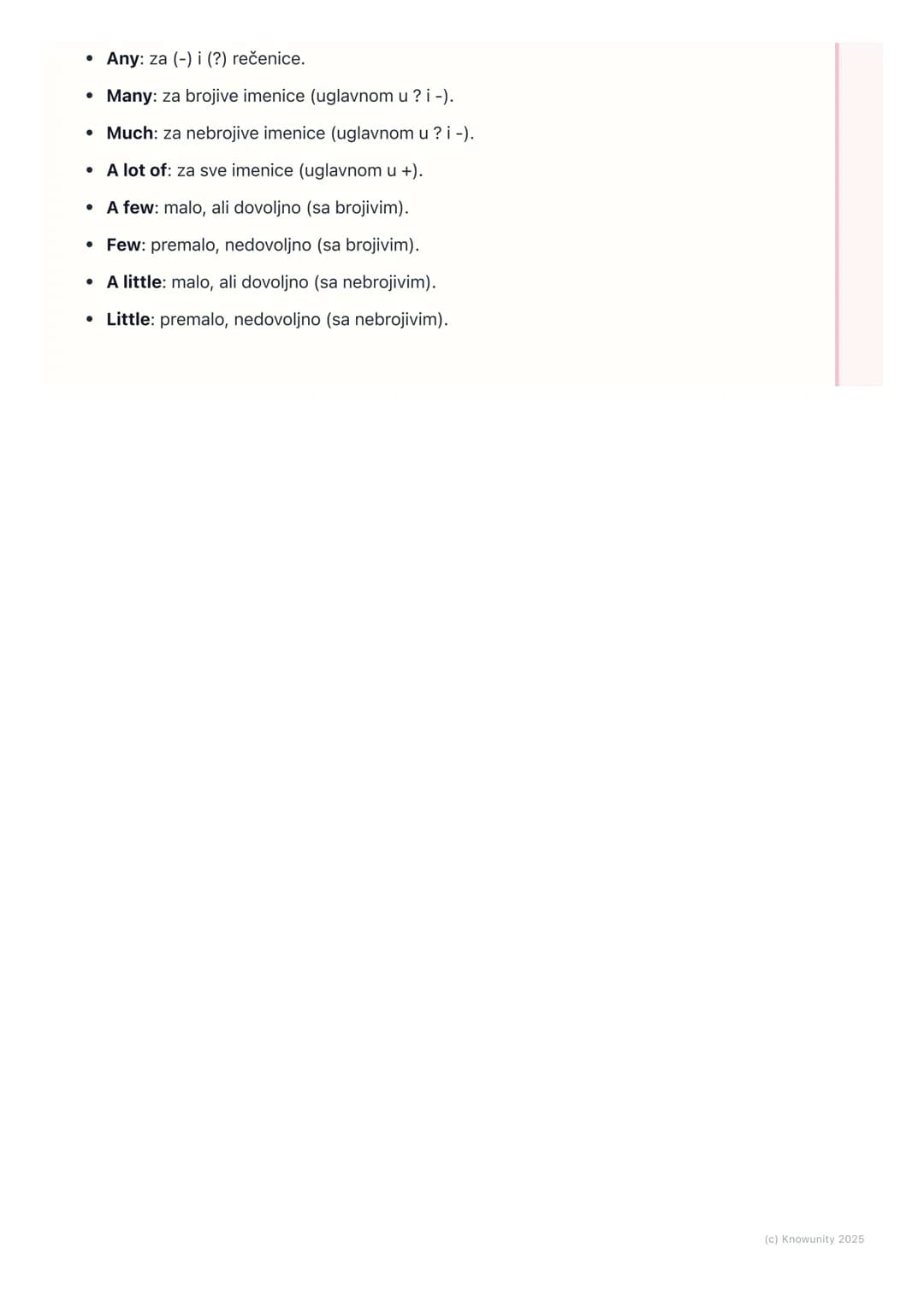 # Imenice i odrednice (Nouns
and Quantifiers)
Uvod u imenice i odrednice
Ovo je ponavljanje gradiva o imenicama, ali i učenje novih reči k