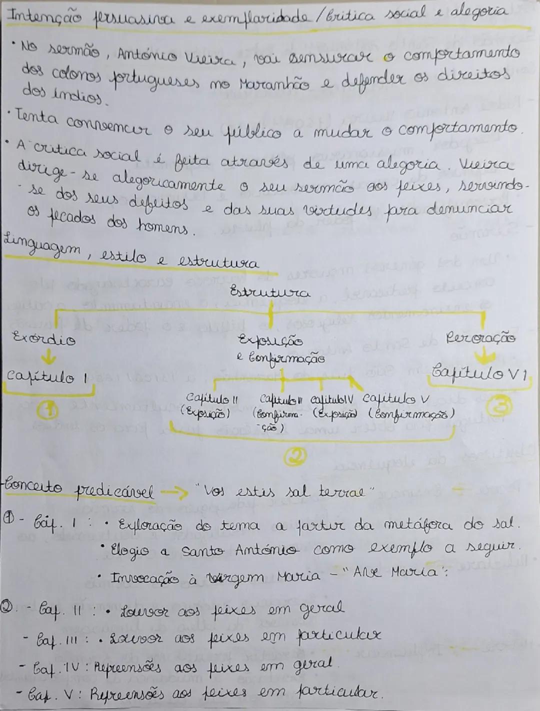 # Português (11º ano)
# Sermão de Santo António, de Padre António Vieira
## Contextualização histórica - literária
- Padre António Vieira (1