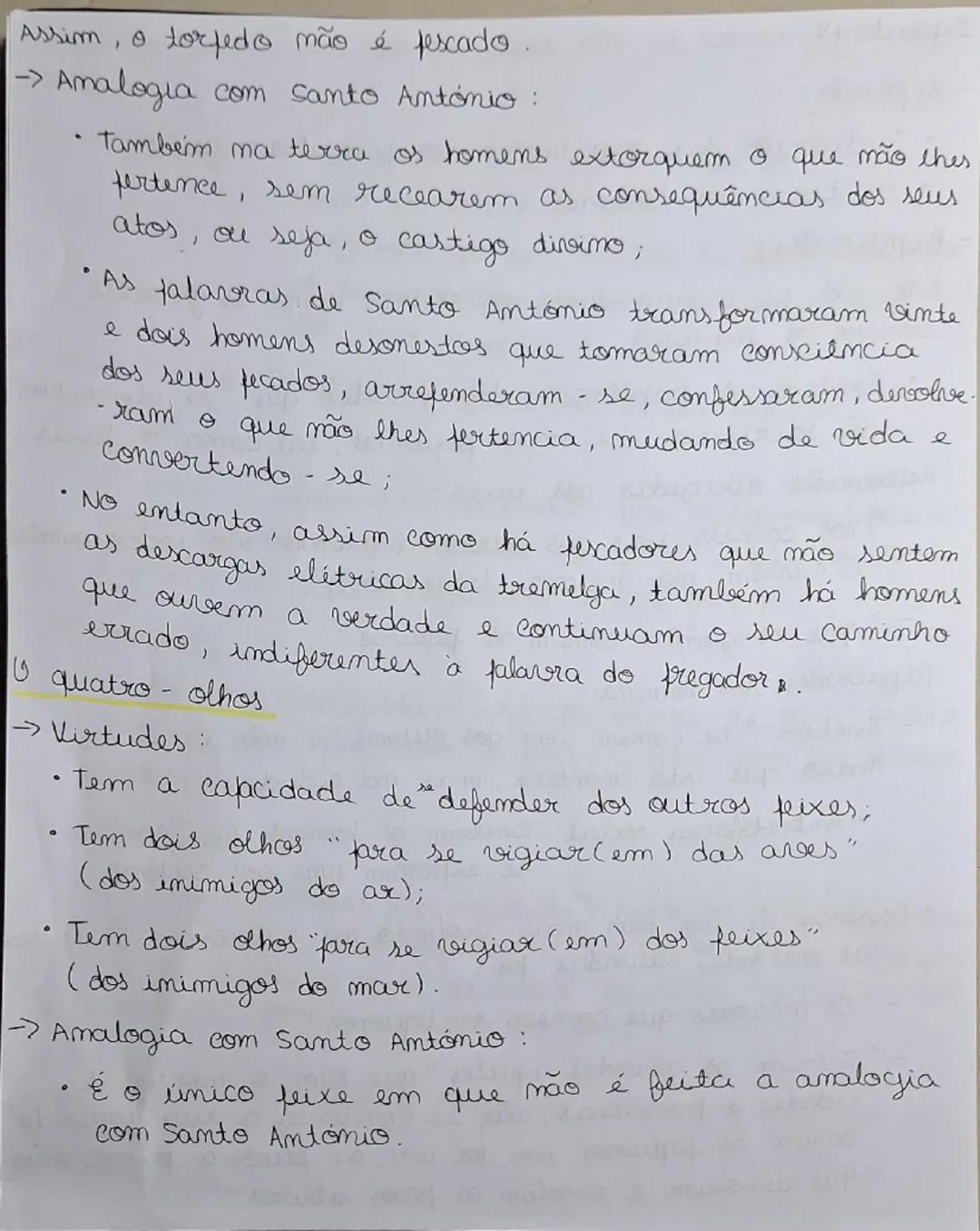 # Português (11º ano)
# Sermão de Santo António, de Padre António Vieira
## Contextualização histórica - literária
- Padre António Vieira (1