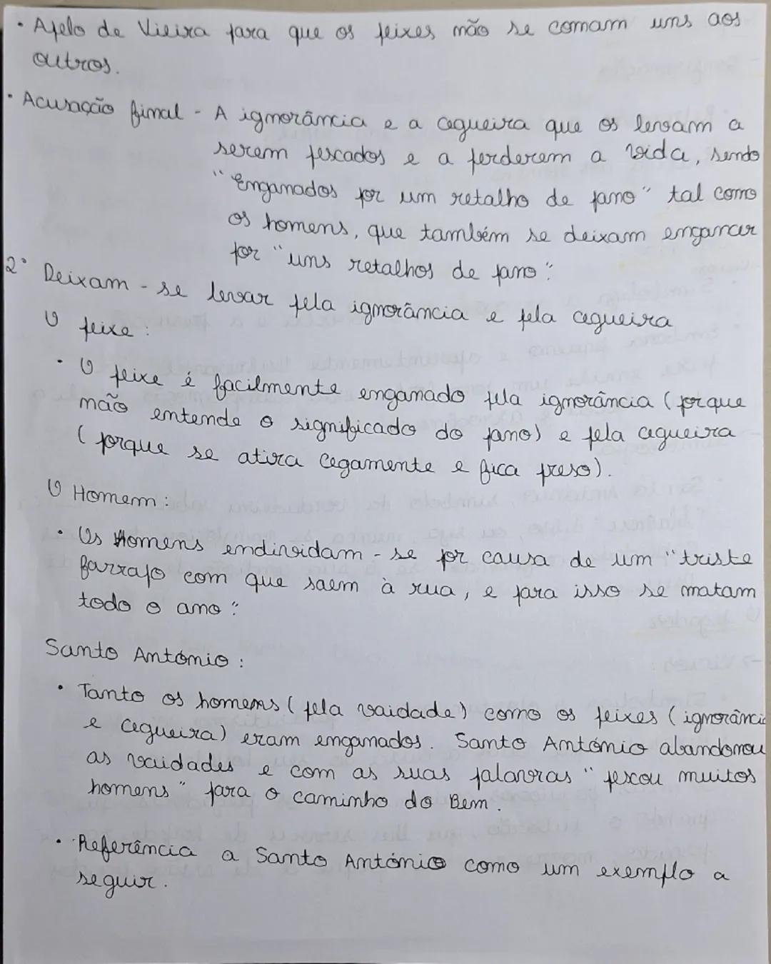 # Português (11º ano)
# Sermão de Santo António, de Padre António Vieira
## Contextualização histórica - literária
- Padre António Vieira (1