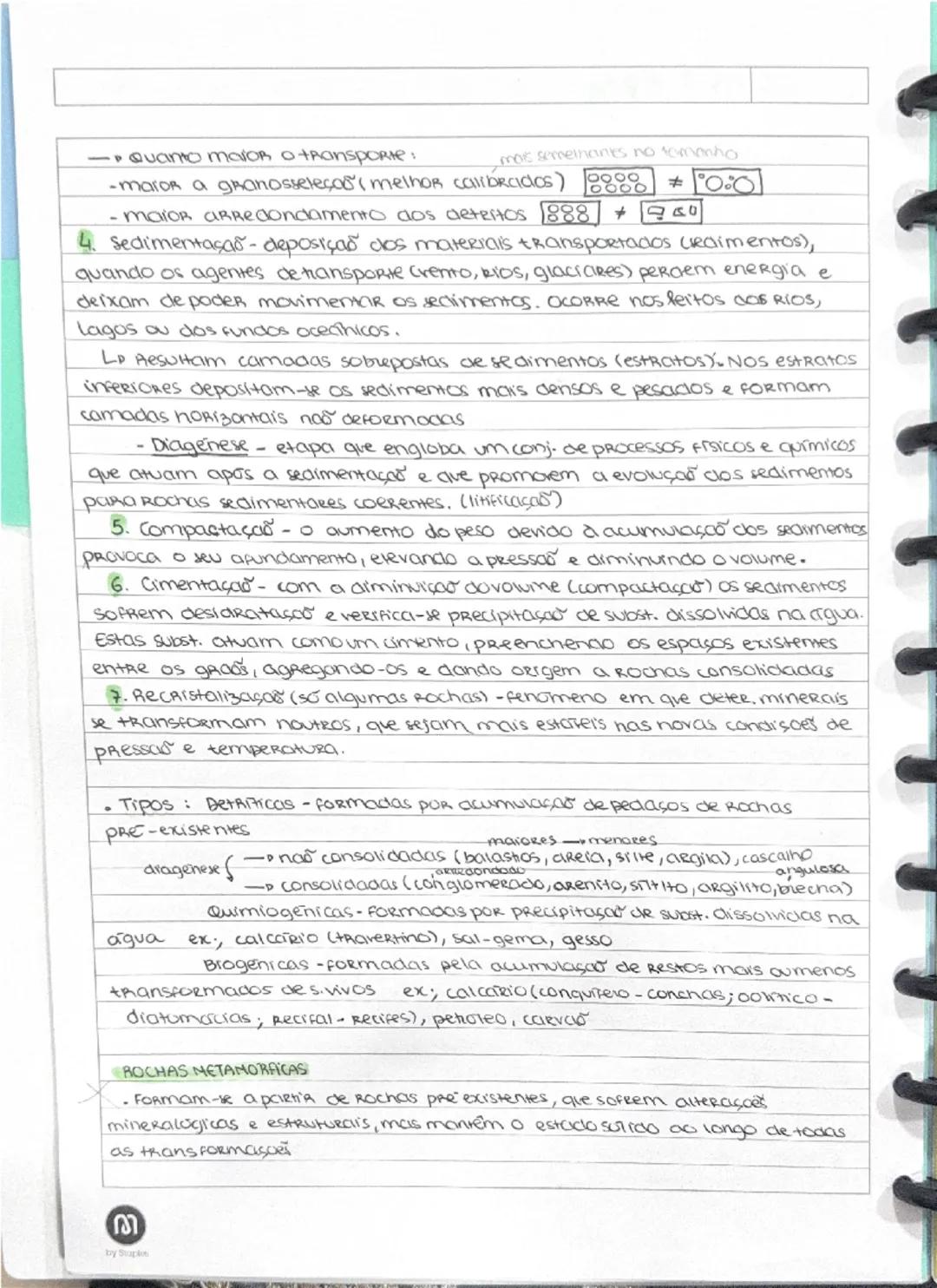 ## rochas
### DE ROCHA
GED
Uma Rocha é uma associação de minerais, na qual se encontram registadas as
modificações geológicas, geográfica