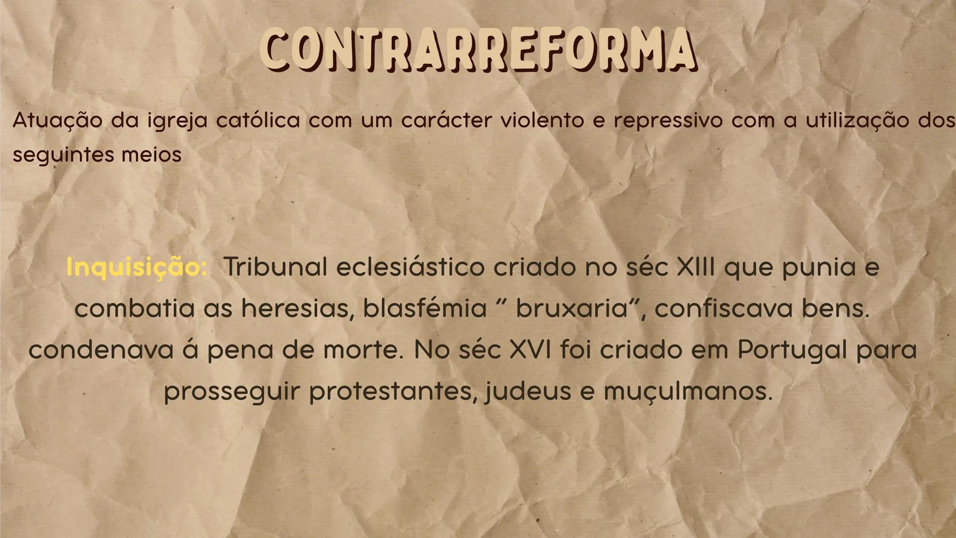 # HISTÓRIA
Feito por João Lourenço TÓPICOS
A igreja católica, a reforma protestante e a reforma católica
Conduta do clero
Criação da compan