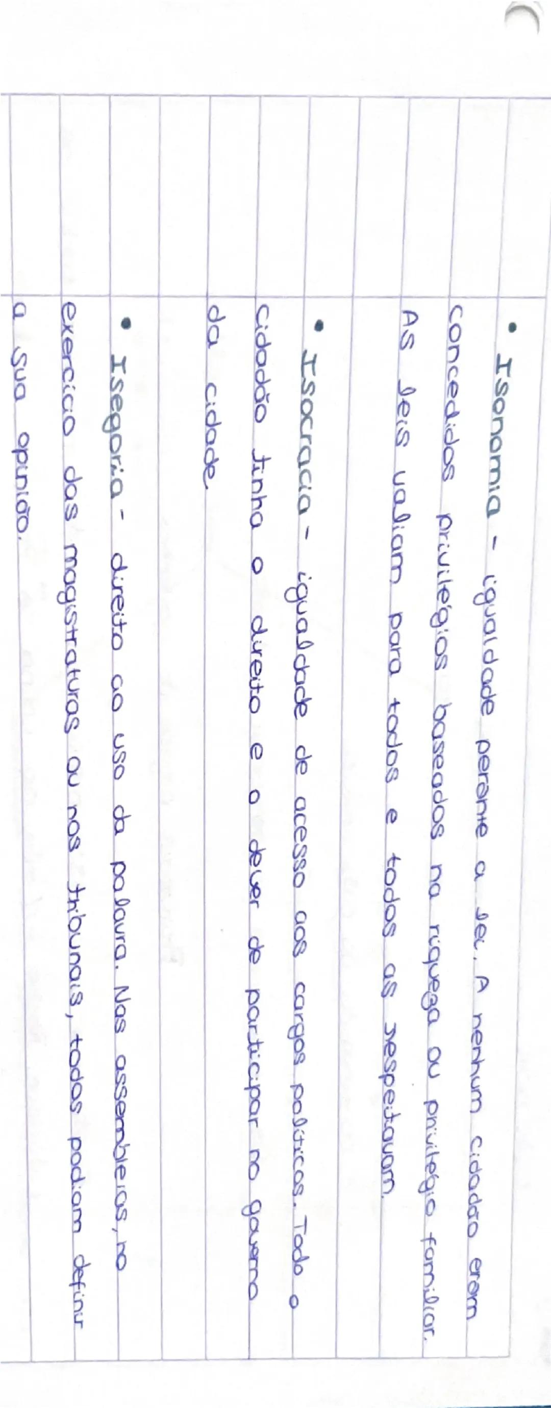 C
# O MODELO ATENIENSE
Pelis significa um estado que se governa a si mesmo
C
Organização dos espaços da cidade grega.
Zona rural segião ag